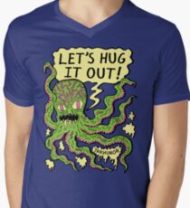 Lets Hug It Out Men's V-Neck T-Shirt