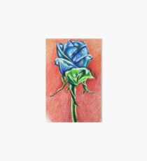 Blue Rose Art Board