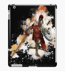 Soldier antique man watercolor painted iPad-Hülle & Skin