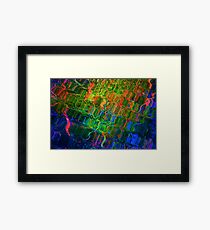 genome Gerahmtes Wandbild