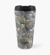 #geology #stone #nature #water #rough #outdoors #abstract #pattern #vertical #rockobject #textured #nopeople #planetearth #colors #day Travel Mug