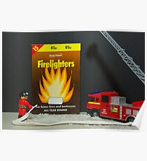 Lego fireman to the rescue Poster