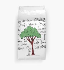 Funda nórdica "El pescado de Einstein"