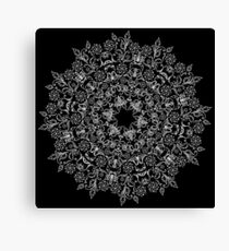Abstract circular pattern Canvas Print