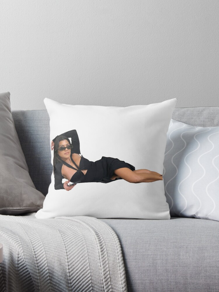 Kourtney Kardashian Coparenting Meme Instagram Photo Throw Pillow By Isadroz