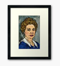 Isobel Crawley Framed Print