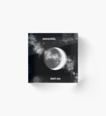 Mondkind, weine nicht | RM Acrylblock