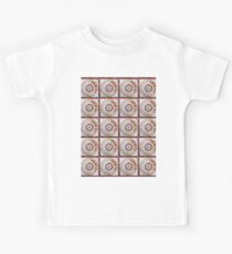 Tiles in Earth Tones, Baked Earth Kids T-Shirt