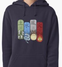 Ghibli Elemental Charms Pullover Hoodie
