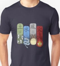 Ghibli Elemental Charms Unisex T-Shirt