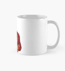 Kaffee und Pizza auf der Erde Tasse (Standard)
