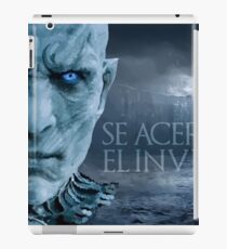 Invierno Viejo iPad Case/Skin