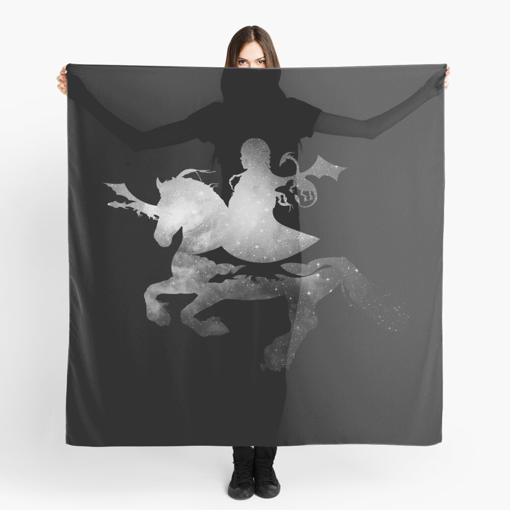 Daenerys riding Silver Scarf
