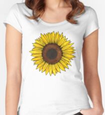Camiseta entallada de cuello redondo viernes