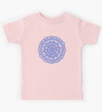 Lilac Spring Doodle Flower Kids Tee