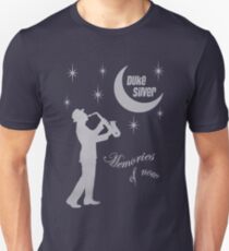 Herzog Silber Slim Fit T-Shirt