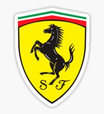 ferrari logo Sticker