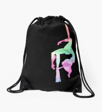 Aerialist - Aerial silk Drawstring Bag