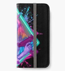 Neon Uzi iPhone Wallet/Case/Skin