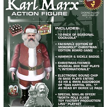 Festive Karl Marx Action Figure Essential T-Shirt for Sale by