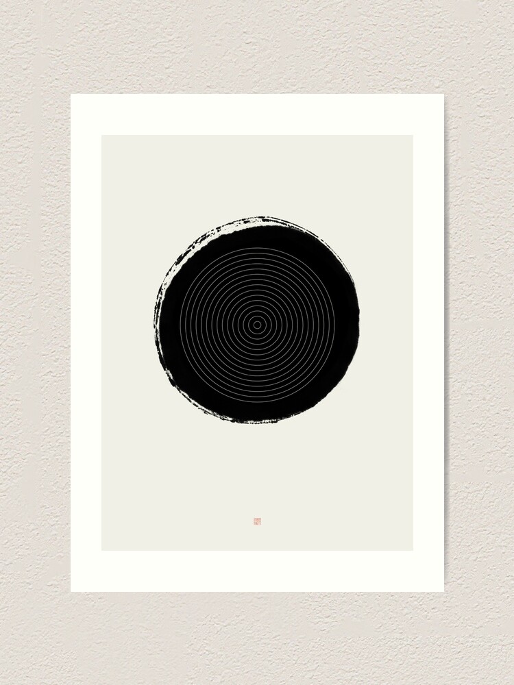 Alternate view of Target (West Meets East Series) Art Print