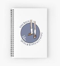 Socks & Birkenstocks Spiral Notebook