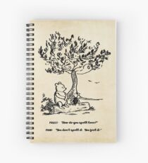Winnie the Pooh - Wie buchstabiert man Liebe? Spiralblock