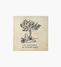 Winnie the Pooh - How do you spell love? Art Board