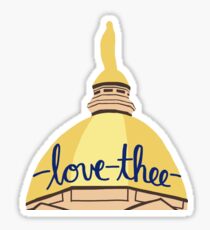 Liebe dich Notre Dame Sticker
