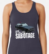Camiseta de tirantes para mujer Sabotaje Beastie Boys Car Tshirt