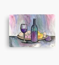 Scene From An Italian Restaurant Canvas Print