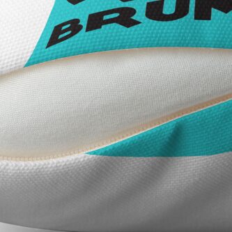 Alternate view of The Classic Geeky Brummie Logo Throw Pillow
