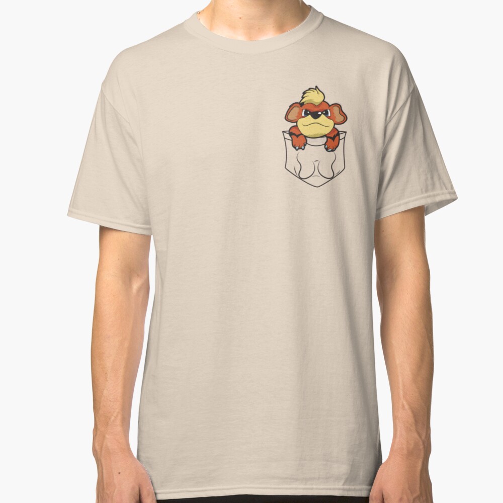 Growlithe Pocket Classic T-Shirt