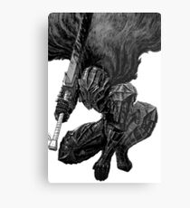 Berserk - Guts in the Berserk Armor Metal Print