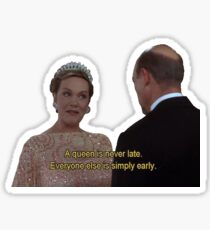 Queen Julie Andrews Sticker