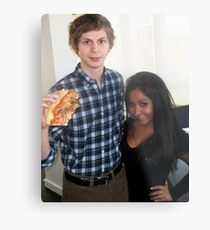 michael cera and snooki Metal Print