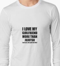 Jujutsu Boyfriend Funny Valentine Gift Idea For My Bf Lover From Girlfriend Long Sleeve T-Shirt