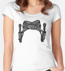 gun holster Women's Fitted Scoop T-Shirt