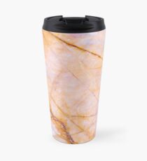Taza de viaje Sueños estrellados - textura de piedra de mármol