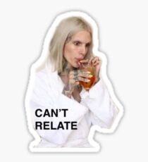 Pegatina Jeffree Star - No se puede relacionar