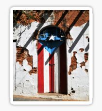 Pegatina Puerto Rico bandera