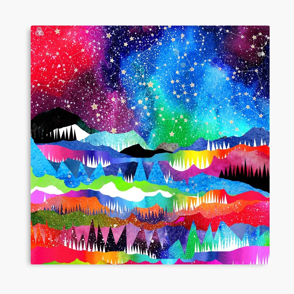 Winter Constellations Canvas Print