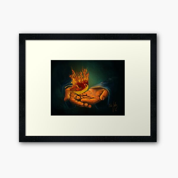 Out of the Ashes Framed Art Print