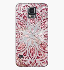 Feminines Juwel - Luxus-Rosa-Mandala Hülle & Klebefolie für Samsung Galaxy