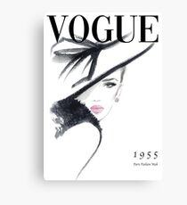 Vogue Fashion Magazine Cover Leinwanddruck