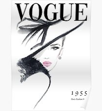 Vogue Fashion Magazine Cover Poster