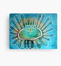 Kachina Was a Dancer original painting Metal Print