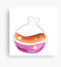 Lesbian drink Canvas Print
