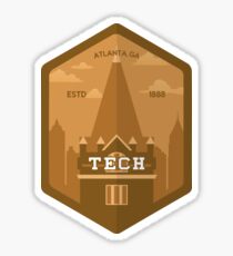 Tech Tower Sticker