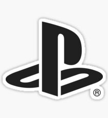 Playstation Logo (Black) Sticker